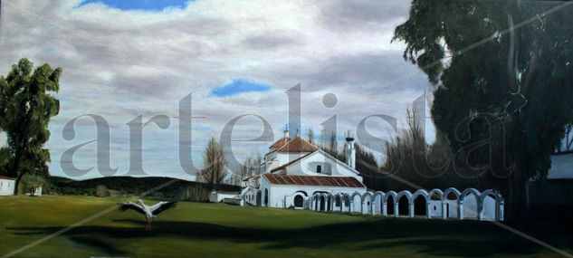 ERMITA DE GUADITOCA Oil Canvas Landscaping