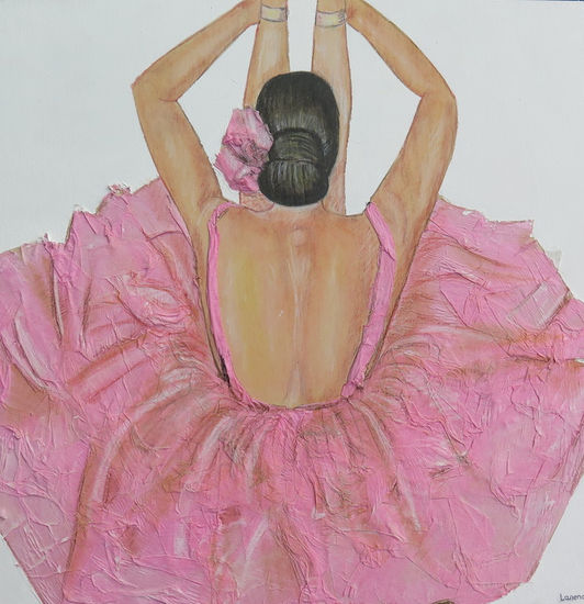 la bailarina Acrylic Panel Figure Painting