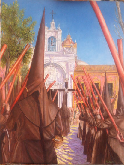 Semana Santa Sevilla. Buen Fin Óleo Lienzo Otros