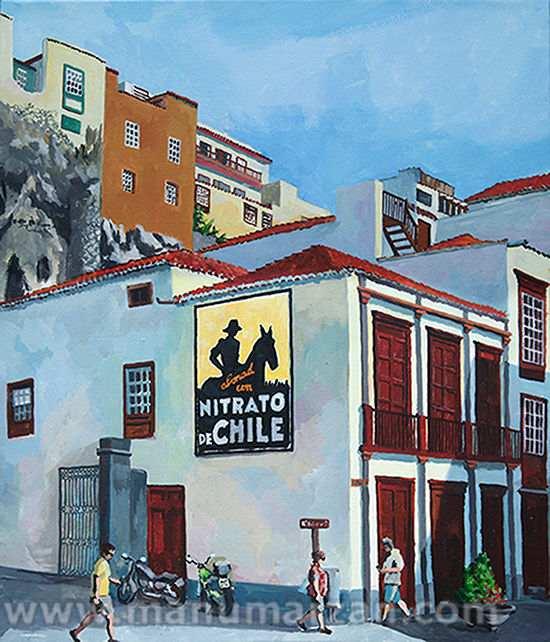 Nitrato de Chile. La Palma.