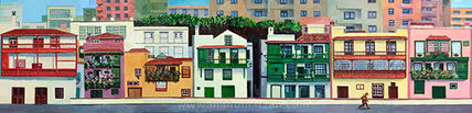 Casas de Los Balcones.