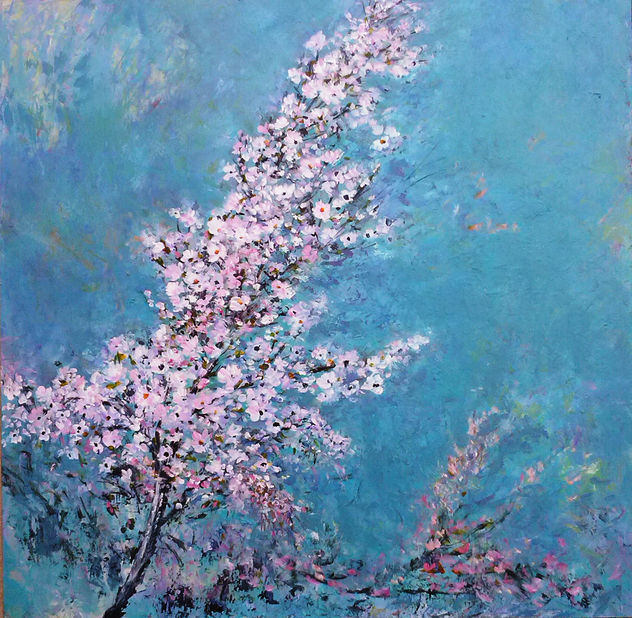 rama en flor