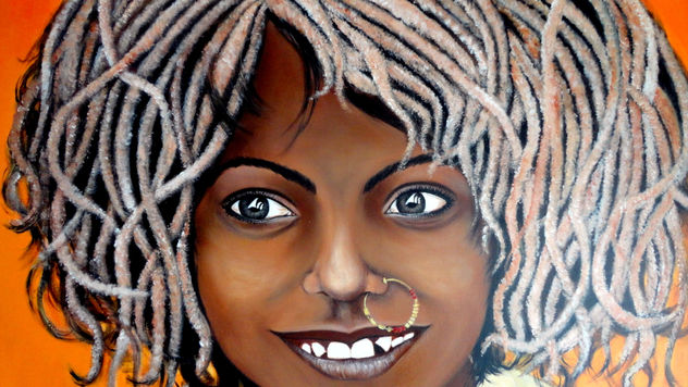 Mirada de alegría (de cerca)