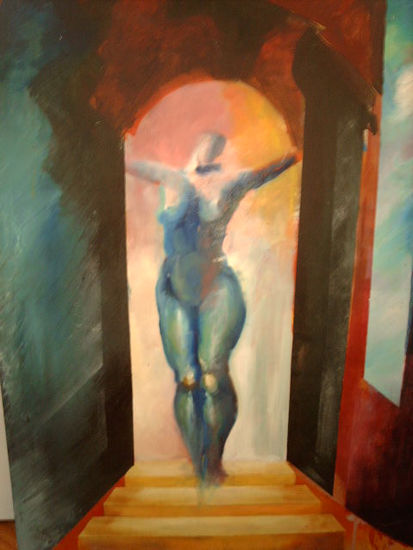 sin título Oil Panel Nude Paintings