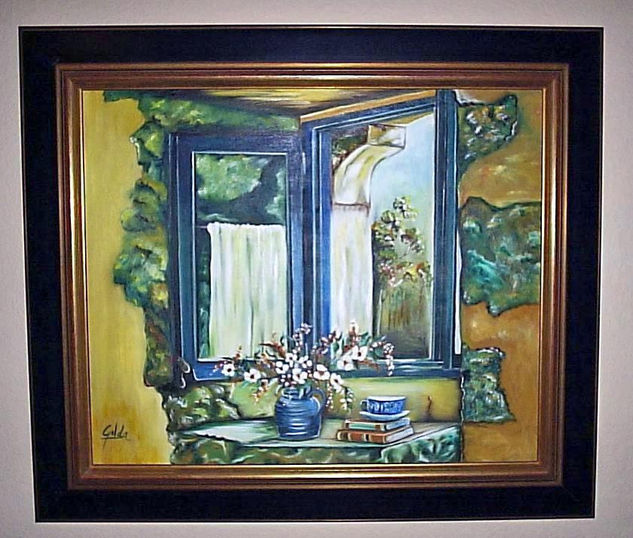 Ventana Oil Canvas Landscaping