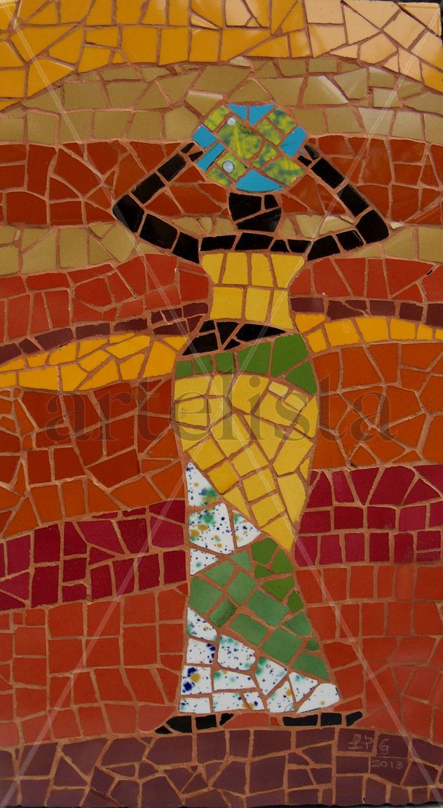 Mujer mosaico