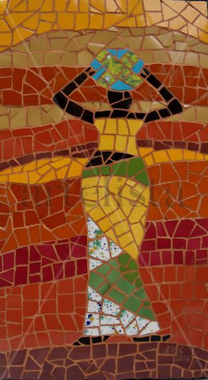 Mujer mosaico 