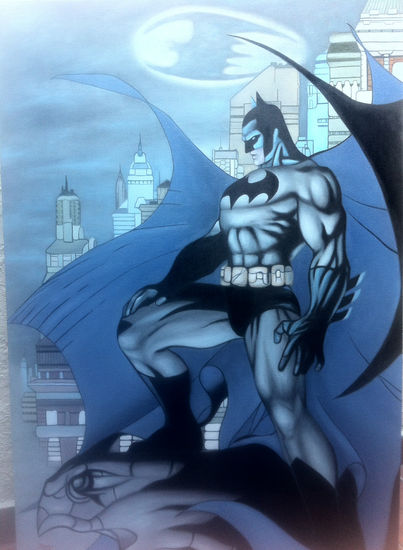 Batman Oil Canvas Others