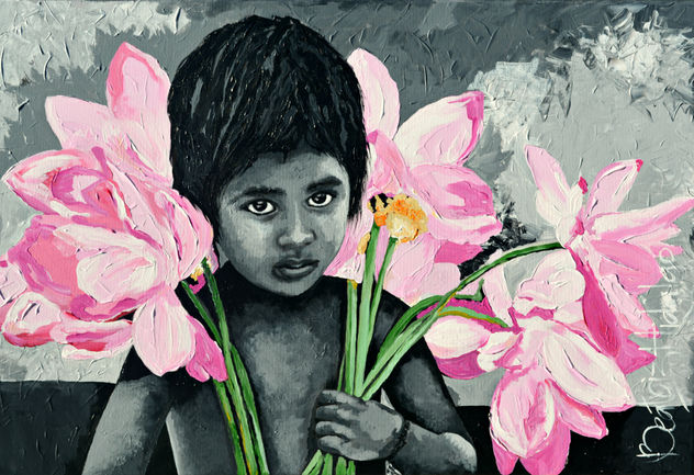 La vida te abraza entre flores