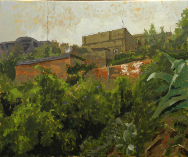 Casa al costat del búnker Oil Canvas Landscaping