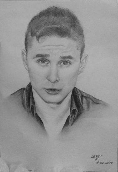 Retrato: Dimitriy (Lápiz de grafito) Graphite