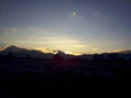 Atardecer en la capital