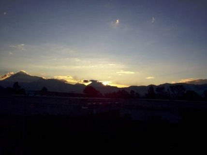 Atardecer en la...