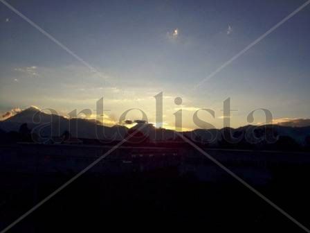 Atardecer en la...