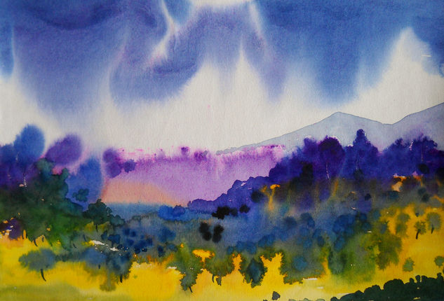 Landscape II Watercolour Paper Landscaping