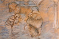 Animales/simios/mural/1998
