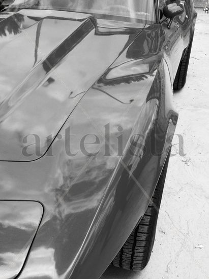 coche deportivo Other Themes Black and White (Digital)