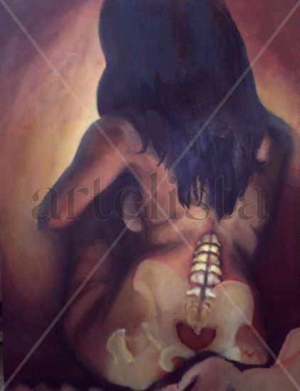 Mujer 1 Oil Canvas Nude Paintings