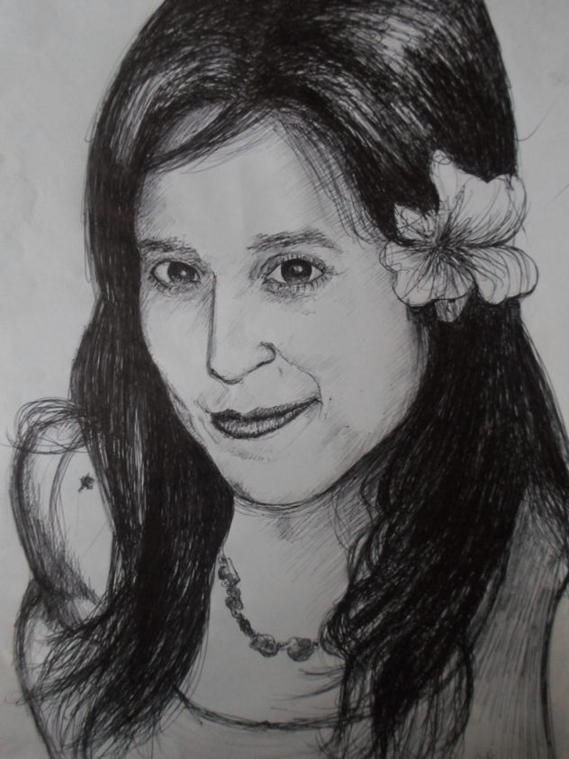 retrato  de la arquitecta, año 2016, constitucion, chile.