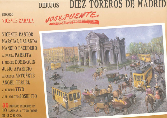 DIEZ TOREROS DE MADRID