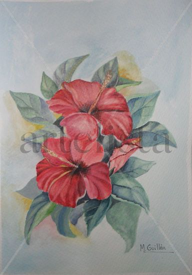 Flores Watercolour Paper Floral Painting