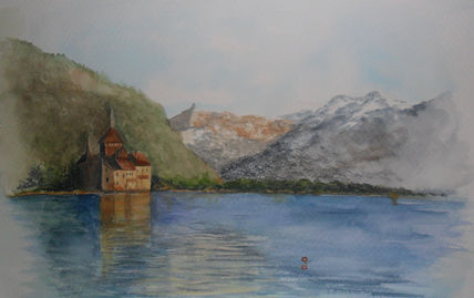 En el lago