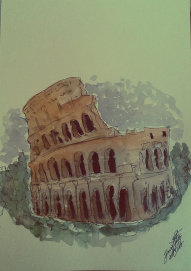 Coliseo Watercolour Paper Landscaping