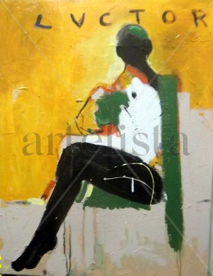 Luctor Acrylic Canvas Figure Painting