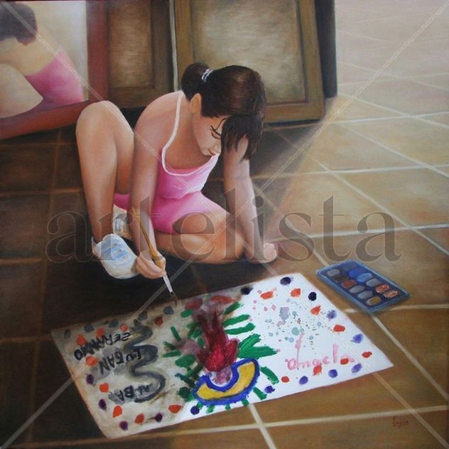 Pintando