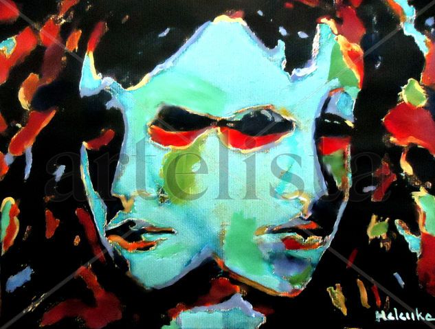 An illusion of delusion Acrylic Canvas Portrait