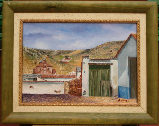 Ricón manchego Oil Canvas Landscaping