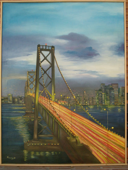 Golden gate Oil Canvas Landscaping