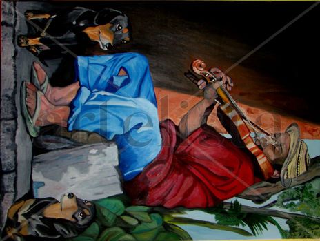 Violinista y los...