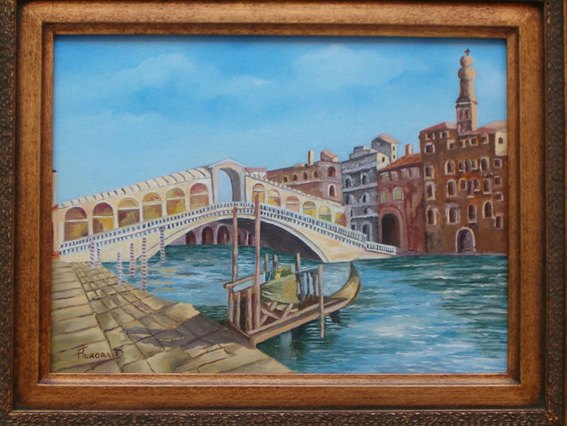 Venecia Óleo Lienzo Paisaje