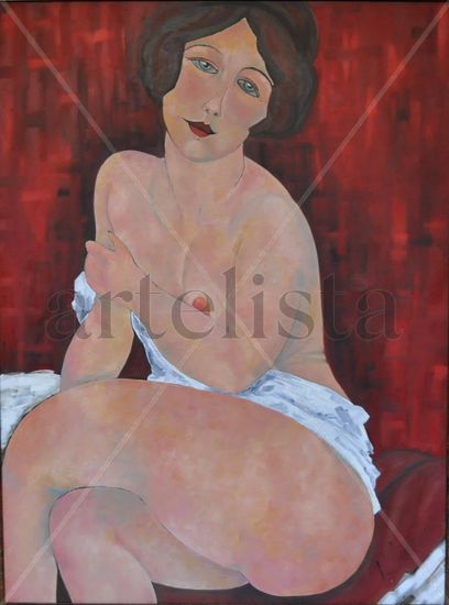 Gordita Oil Canvas Nude Paintings