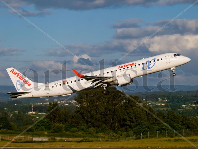 Air Europa al despegue Viajes Color (Química)