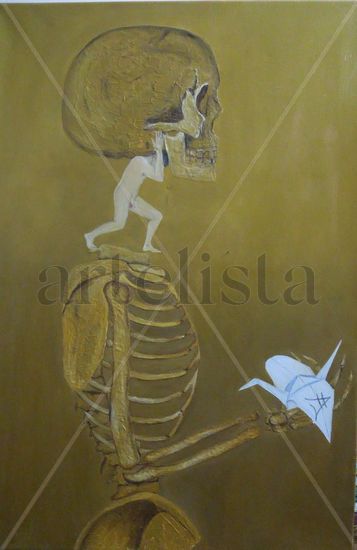 Atlas Atalantis Oil Canvas Figure Painting