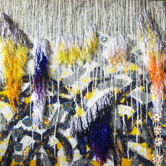 El otro camino hacia El Dorado, Serie Las venas abiertas Acrylic Textile Others