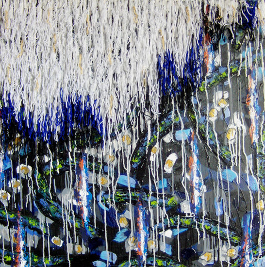 Lluvia sobre el Amazonas, Serie las venas abiertas Acrylic Textile Others