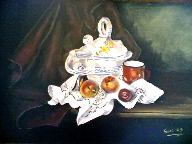 Bodegon Oil Paper Still Life Paintings