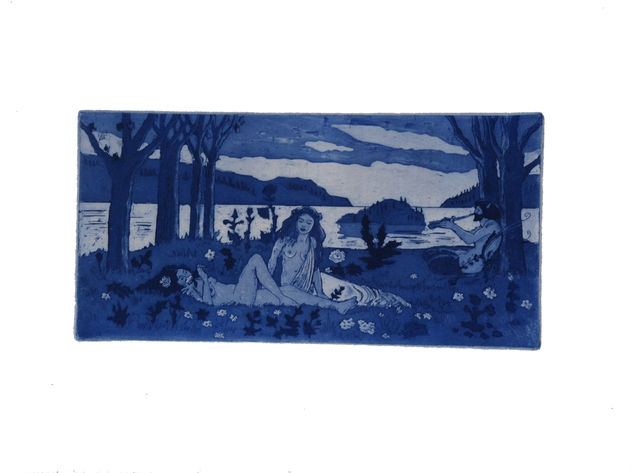 ninfas y fauno