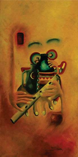 Los tres hermanos Acrílico Lienzo Otros