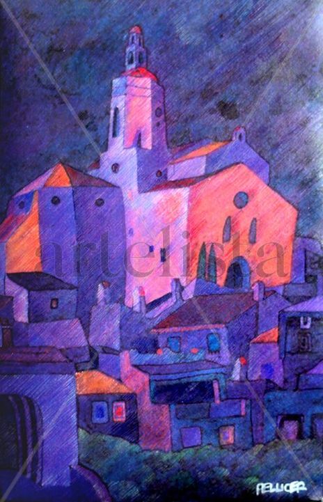 CADAQUES sobre negro