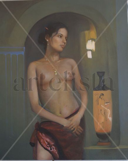 Serenidad Oil Canvas Nude Paintings