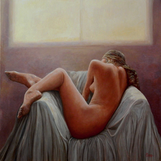 Nix Oil Canvas Nude Paintings