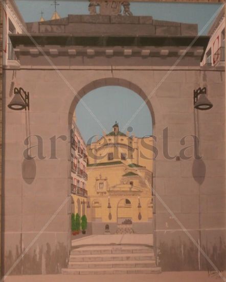 Prioral de Sant Pere (Reus) (Prioral de San Pedro-Reus) Acrílico Lienzo Otros