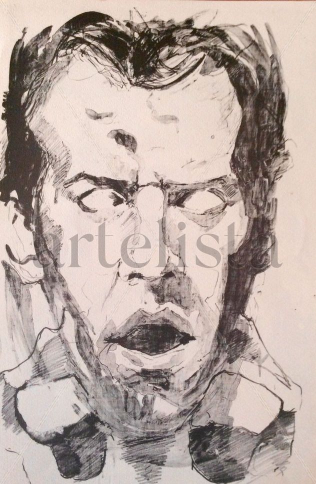 Autorretrato con cabeza de caballo