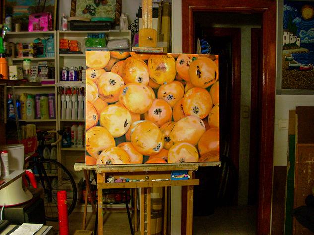 nisperos Oil Canvas Still Life Paintings