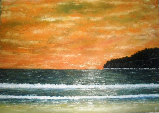 san juan del sur Oil Canvas Marine Painting