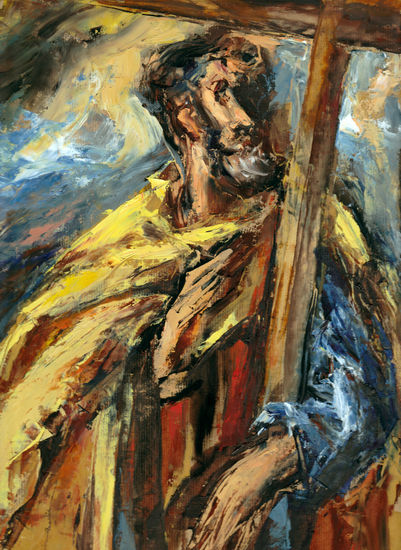 San Felipe (versión del Apostolado del Greco, boceto) Oil Others Figure Painting